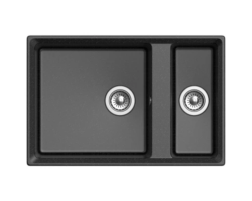 Кухонная мойка GranFest черный Level GF-LV-760K