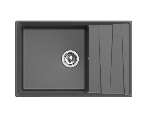 Кухонная мойка GranFest графит Level GF-LV-760L