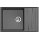 Кухонная мойка GranFest графит Level GF-LV-760L