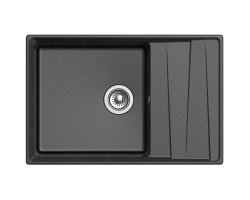 Кухонная мойка GranFest черный Level GF-LV-760L