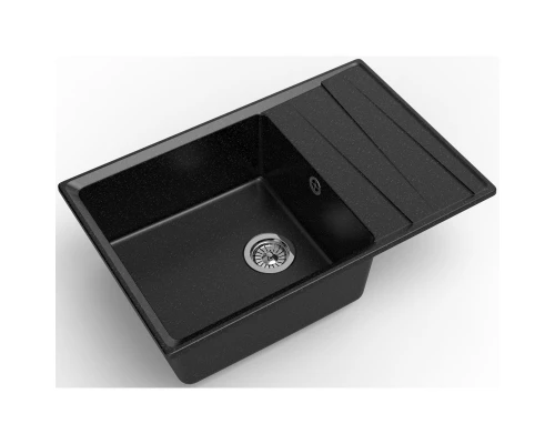 Кухонная мойка GranFest черный Level GF-LV-760L