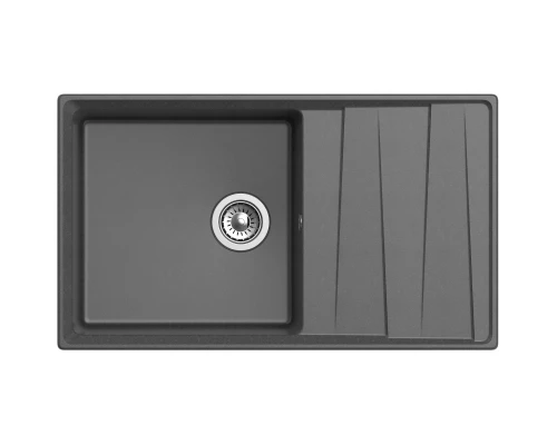 Кухонная мойка GranFest графит Level GF-LV-860L