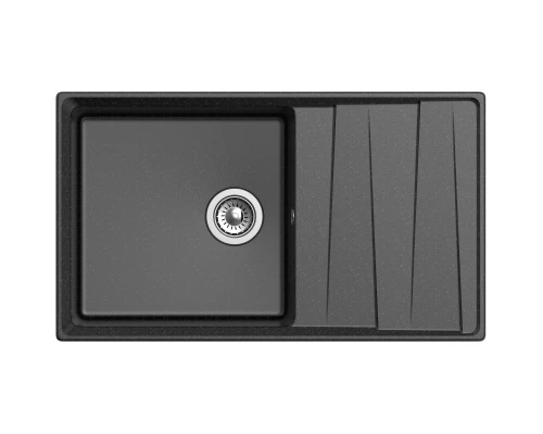Кухонная мойка GranFest черный Level GF-LV-860L