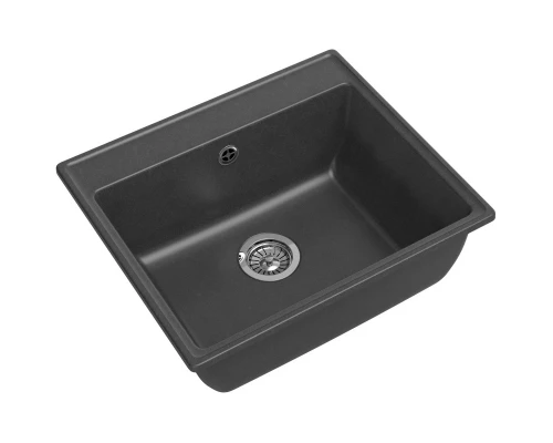 Кухонная мойка GranFest графит Vertex GF-V-580