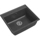 Кухонная мойка GranFest графит Vertex GF-V-580