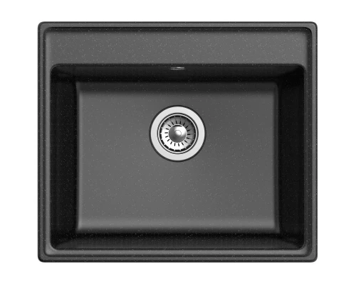 Кухонная мойка GranFest черный Vertex GF-V-580