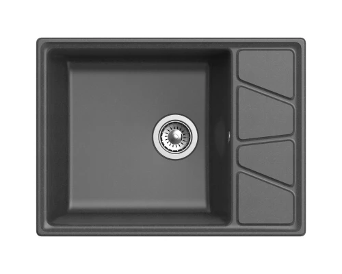 Кухонная мойка GranFest графит Vertex GF-V-680L