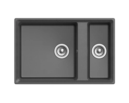 Кухонная мойка GranFest графит Level GF-LV-760K