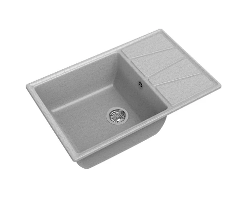 Кухонная мойка GranFest серый Vertex GF-V-780L
