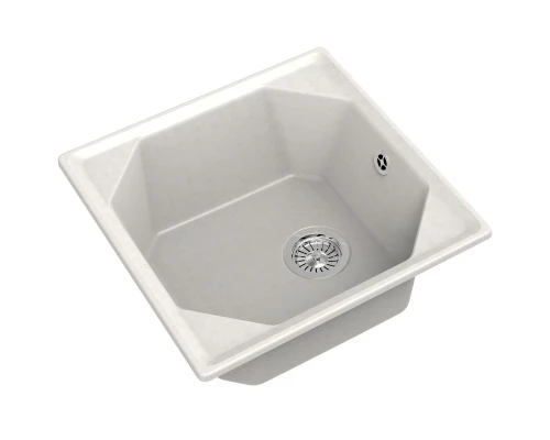 Кухонная мойка GranFest белый Unique GF-U-500