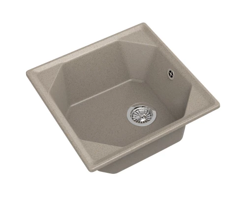 Кухонная мойка GranFest песок Unique GF-U-500