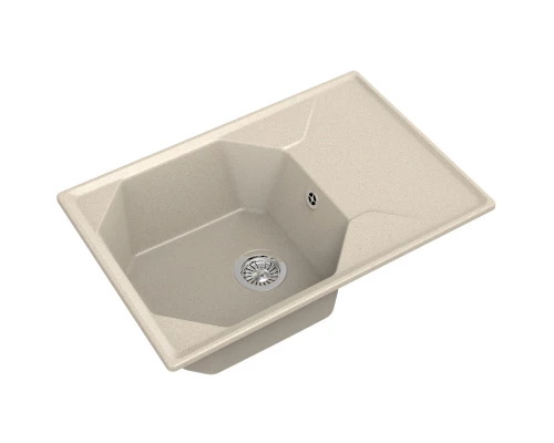 Кухонная мойка GranFest бежевый Unique GF-U-740L