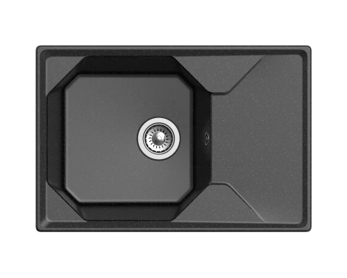 Кухонная мойка GranFest черный Unique GF-U-740L