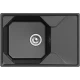 Кухонная мойка GranFest черный Unique GF-U-740L