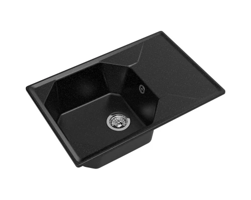 Кухонная мойка GranFest черный Unique GF-U-740L