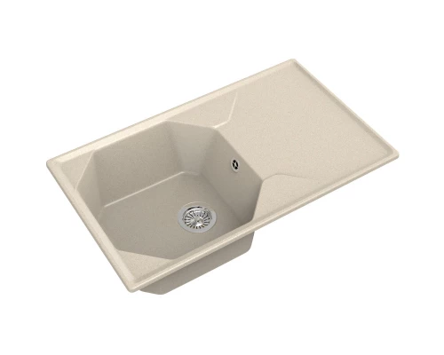 Кухонная мойка GranFest бежевый Unique GF-U-840L