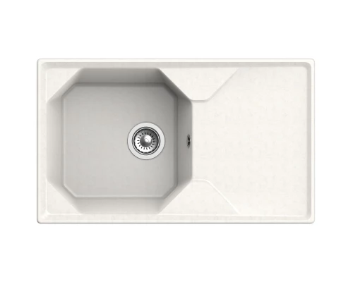 Кухонная мойка GranFest белый Unique GF-U-840L