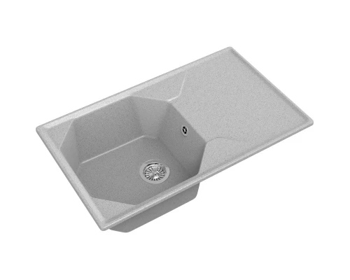 Кухонная мойка GranFest серый Unique GF-U-840L