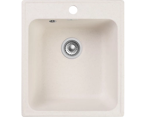Кухонная мойка GranFest Quarz белый GF-Z17