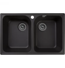Кухонная мойка GranFest Quarz черный GF-Z15