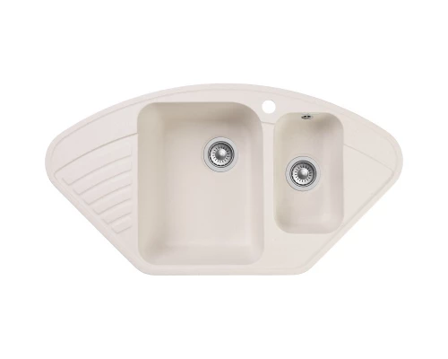 Кухонная мойка GranFest Quarz белый GF-Z14