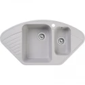 Кухонная мойка GranFest Quarz серый GF-Z14 Кухонная мойка GranFest Quarz серый GF-Z14