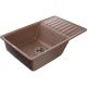 Кухонная мойка GranFest Quarz терракот GF-Z72
