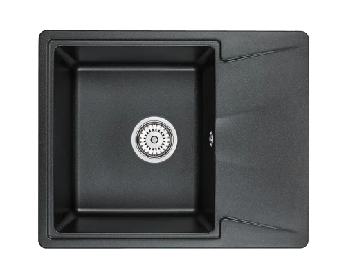 Кухонная мойка Granula черный 6201bl