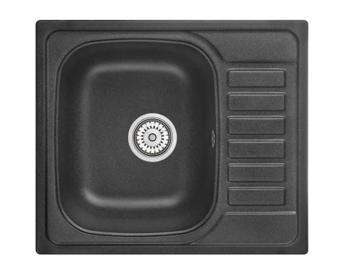 Кухонная мойка Granula черный 5801bl