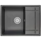 Кухонная мойка Granula черный 6501bl