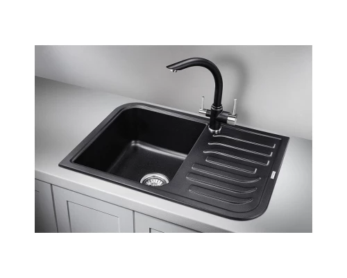 Кухонная мойка Granula шварц 7001sv