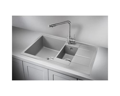 Кухонная мойка Granula алюминиум 7802al