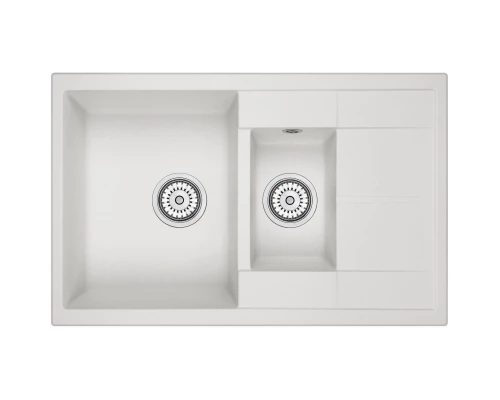 Кухонная мойка Granula арктик 7802wh