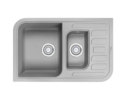 Кухонная мойка Granula алюминиум 7803al