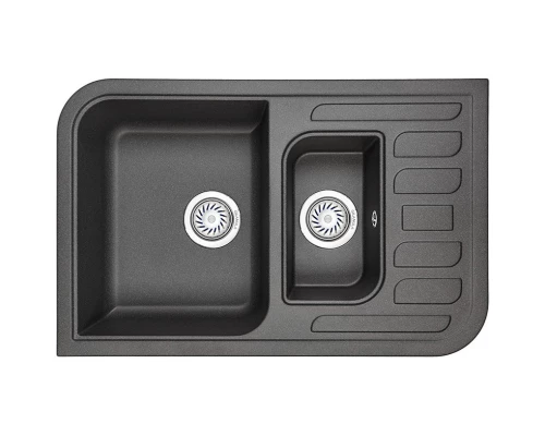 Кухонная мойка Granula черный 7803bl