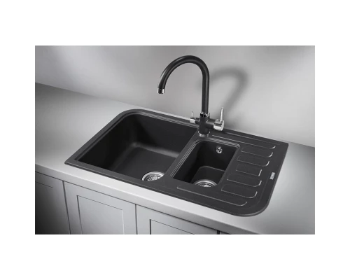 Кухонная мойка Granula черный 7803bl
