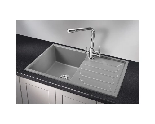 Кухонная мойка Granula алюминиум 8002al