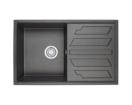 Кухонная мойка Granula черный 8002bl