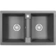 Кухонная мойка Granula графит 8101bg