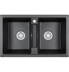 Кухонная мойка Granula черный 8101bl