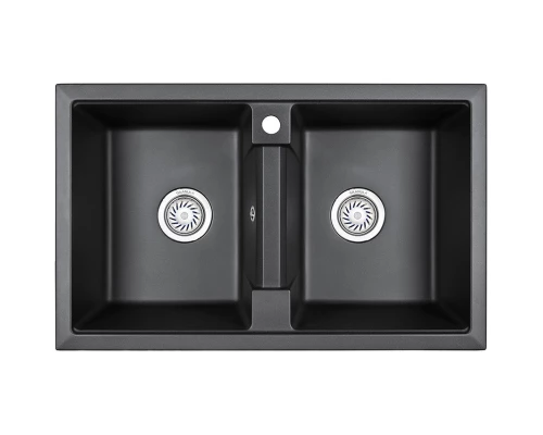 Кухонная мойка Granula черный 8101bl