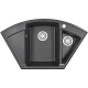 Кухонная мойка Granula черный 9001bl