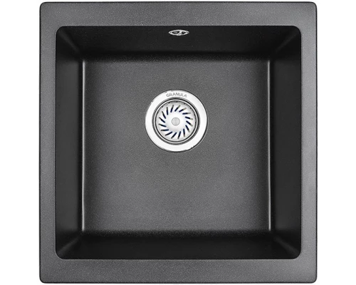 Кухонная мойка Granula черный 4451bl