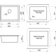 Кухонная мойка Granula пирит 5551pr