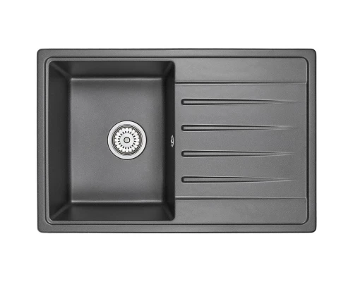 Кухонная мойка Granula черный 7602bl