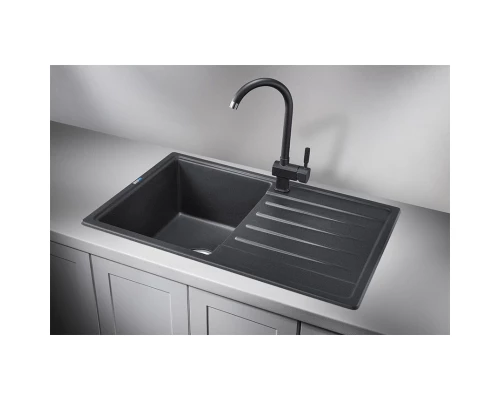 Кухонная мойка Granula черный 7602bl