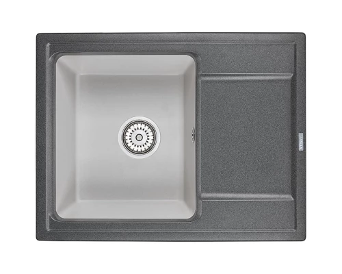 Кухонная мойка Granula графит/базальт 6504bgbt