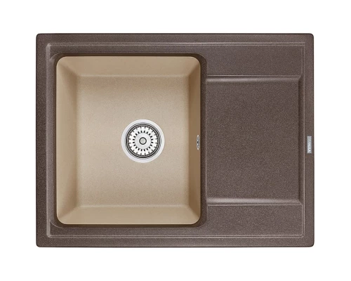 Кухонная мойка Granula эспрессо/песок 6504essa