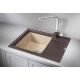 Кухонная мойка Granula эспрессо/песок 6504essa