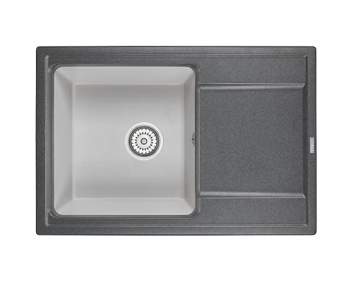 Кухонная мойка Granula графит/базальт 7401bgbt